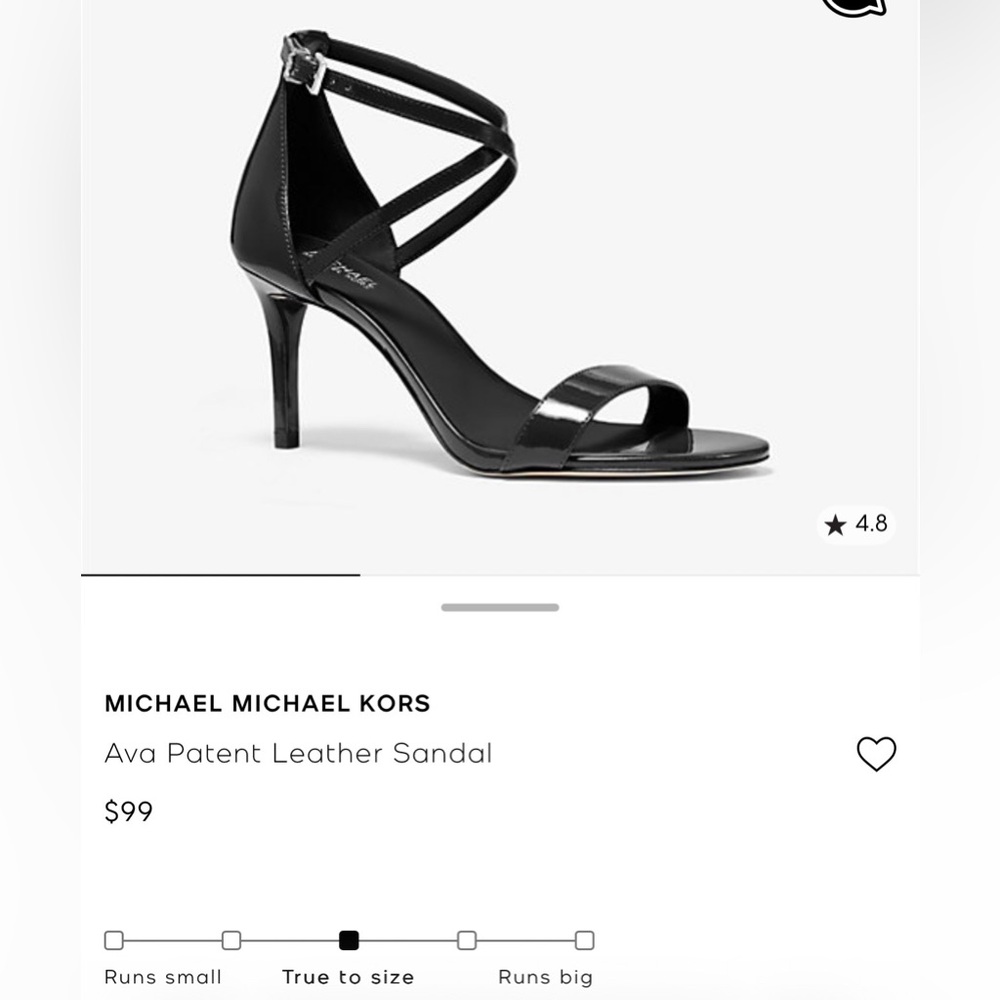 Michael Kors Ava Mid Sandal